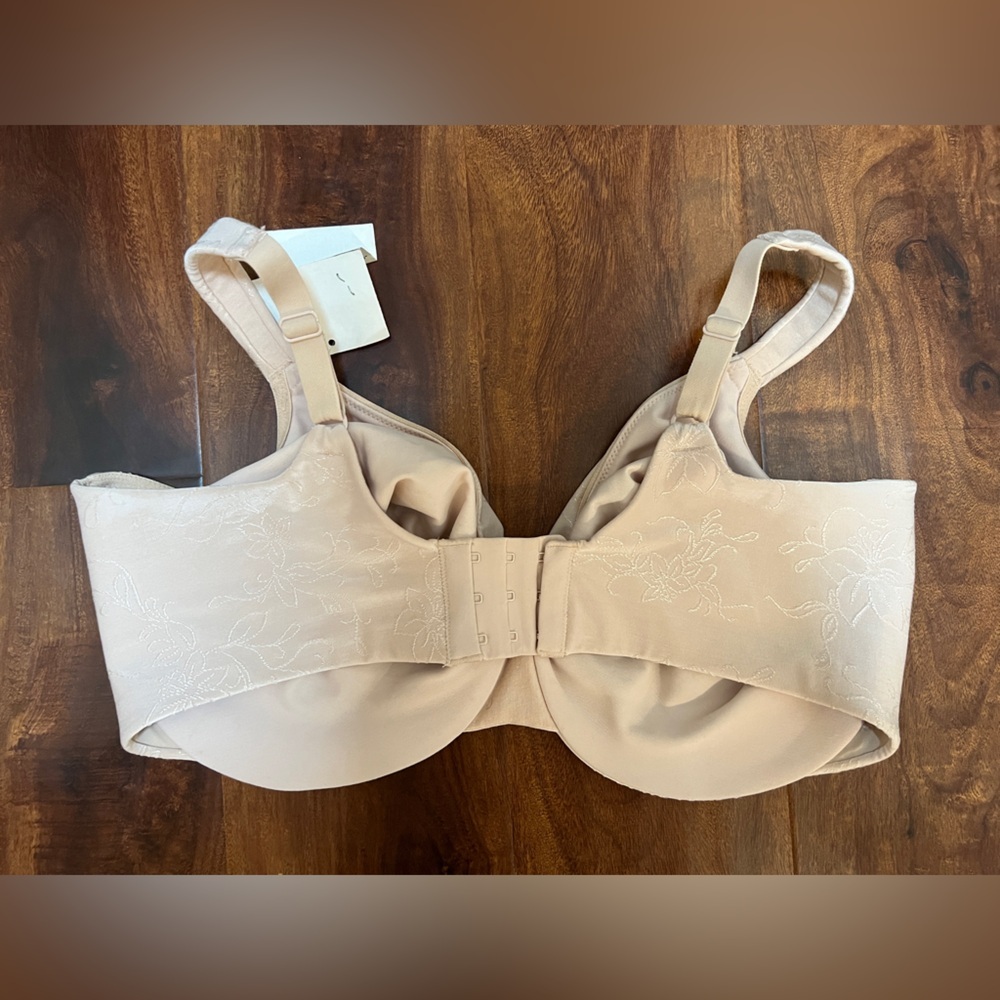 Lilyette by Bali Dream Jacquard Minimizer Bra Size 40DDD NWT style 0455 - Picture 4 of 6
